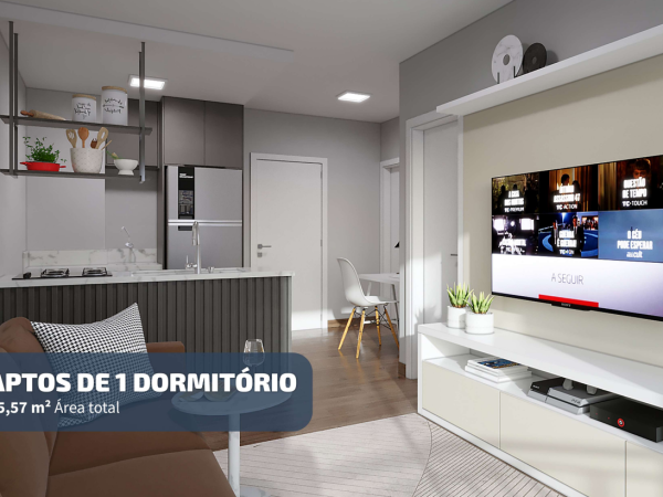 SÃO LEOPOLDO – CAMPINA – APARTAMENTO NA PLANTA COM 2 DORMITÓRIOS