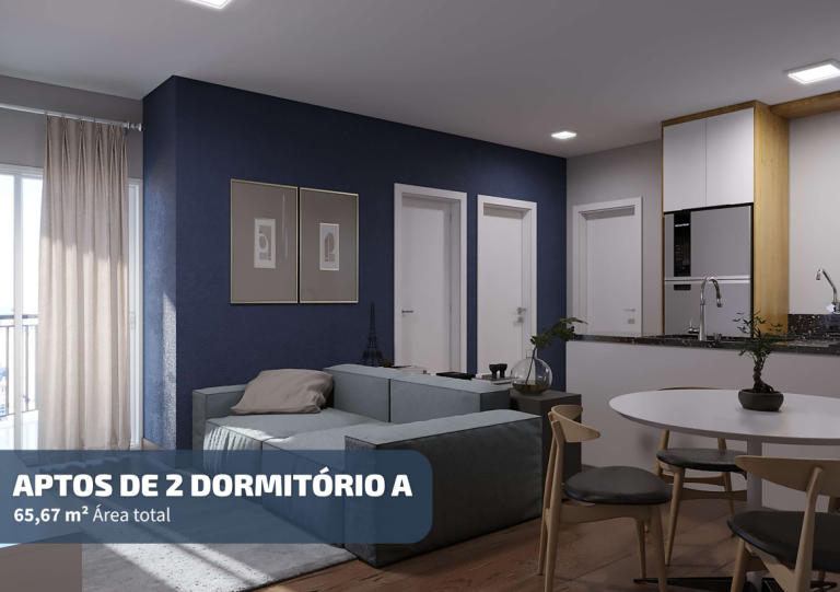 SÃO LEOPOLDO – CAMPINA – APARTAMENTO NA PLANTA COM 2 DORMITÓRIOS