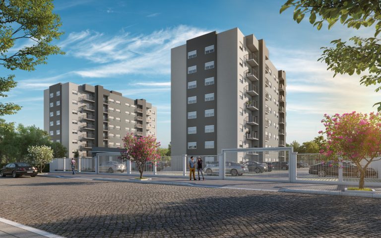 ESTÂNCIA VELHA – CENTRO – APARTAMENTO NA PLANTA COM 2 DORMITÓRIOS