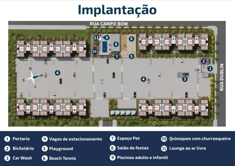 NOVO HAMBURGO – CANUDOS – APARTAMENTO NA PLANTA COM 2 DORMITÓRIOS