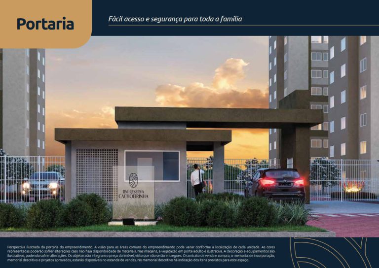 CACHOEIRINHA – APARTAMENTO NA PLANTA COM 2 DORMITÓRIOS