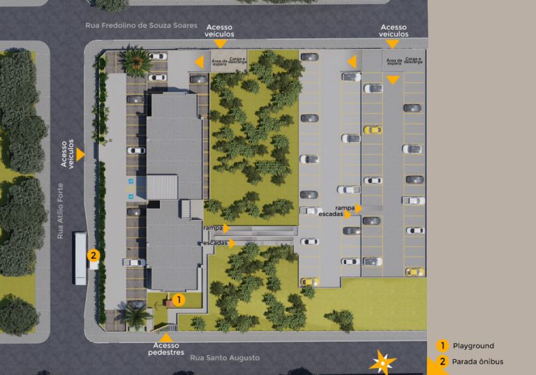 NOVO HAMBURGO – BOA SAÚDE – APARTAMENTO NA PLANTA COM 2 DORMITÓRIOS