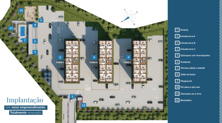 Apartamento na Planta em Sapucaia do Sul – Residencial Lisboa