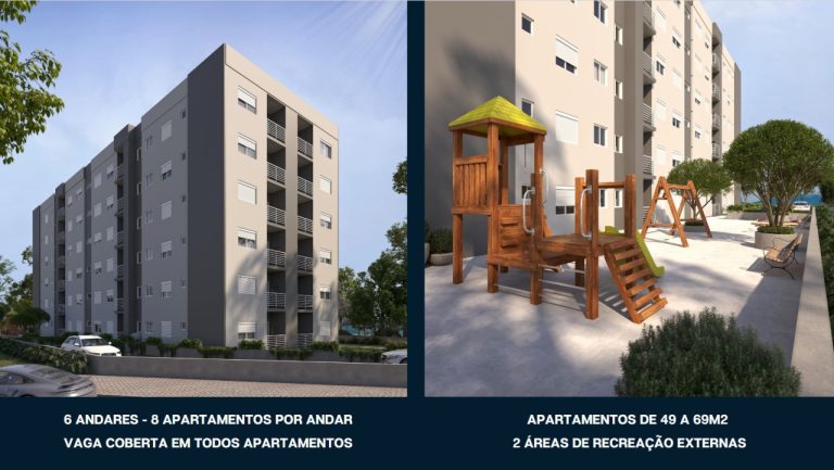 Apartamento na Planta em Estância Velha – Residencial Floratta